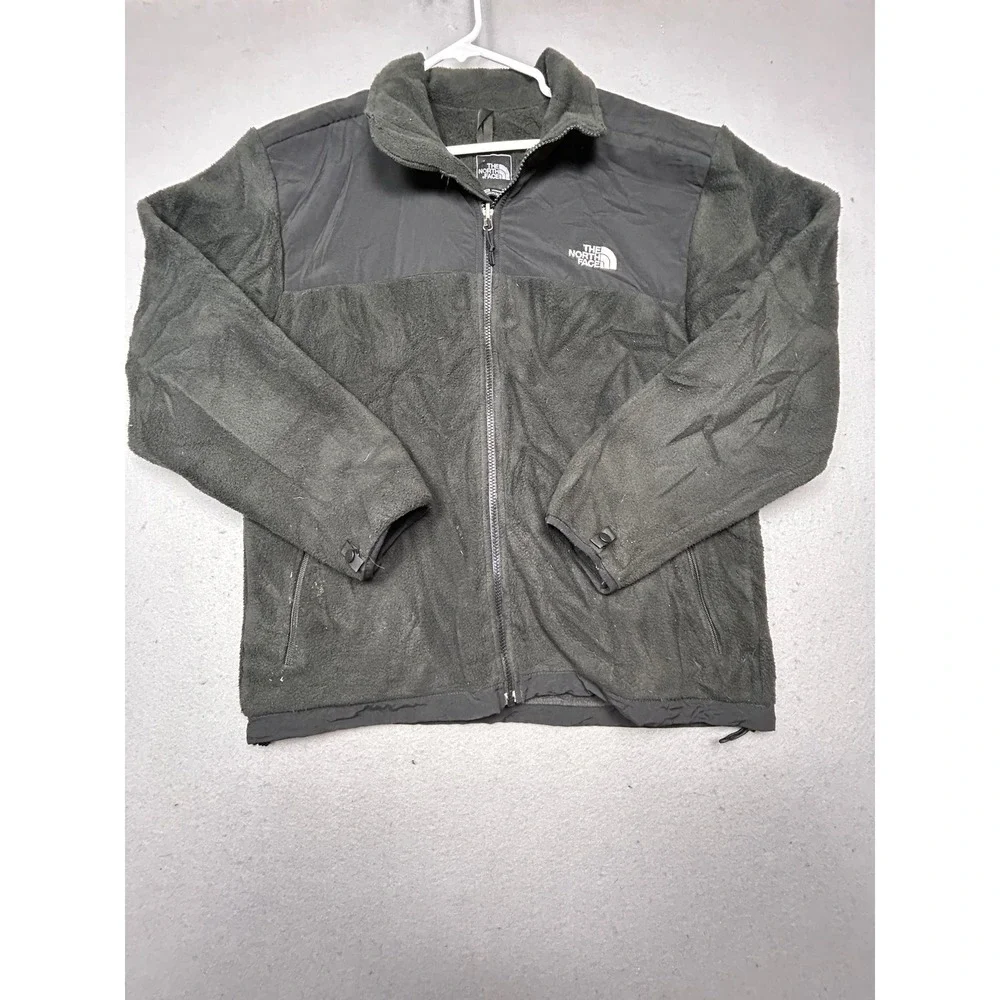 The North Face Denali Jacket Polyester Nylon Black Medium Mens
